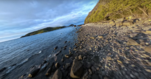 drón felvétel Fiji szigetén