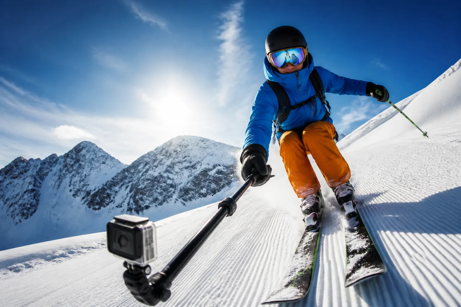 GoPro bérlés síeléshez: így filmezd a pályát